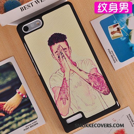 Etui Huawei Ascend G6 Farve Ny Telefon, Cover Huawei Ascend G6 Beskyttelse Tynd Bagdæksel