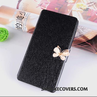 Etui Huawei Ascend G6 Læder Kort Telefon, Cover Huawei Ascend G6 Farve