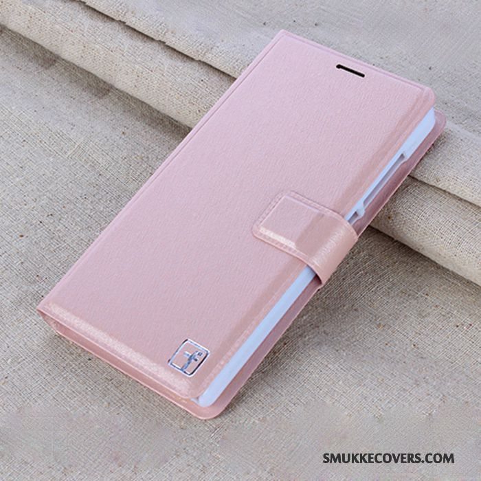 Etui Huawei Ascend G6 Læder Rød Telefon, Cover Huawei Ascend G6 Beskyttelse