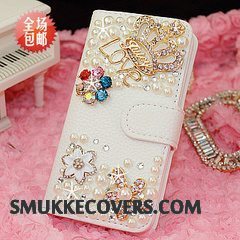 Etui Huawei Ascend G6 Tasker Guld Telefon, Cover Huawei Ascend G6 Beskyttelse