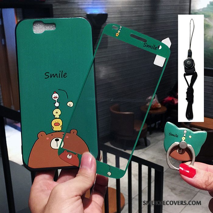 Etui Huawei Ascend G7 Blød Telefonlyseblå, Cover Huawei Ascend G7 Cartoon Smuk