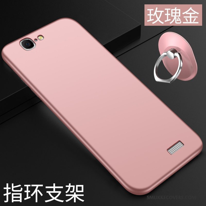 Etui Huawei Ascend G7 Farve Simple Ny, Cover Huawei Ascend G7 Beskyttelse Nubuck Tynde