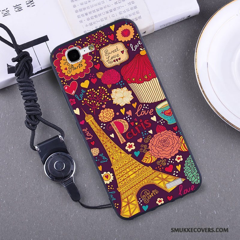 Etui Huawei Ascend G7 Silikone Hængende Ornamenter Telefon, Cover Huawei Ascend G7 Skærmbeskyttelse Gul