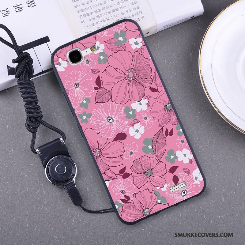 Etui Huawei Ascend G7 Silikone Hængende Ornamenter Telefon, Cover Huawei Ascend G7 Skærmbeskyttelse Gul