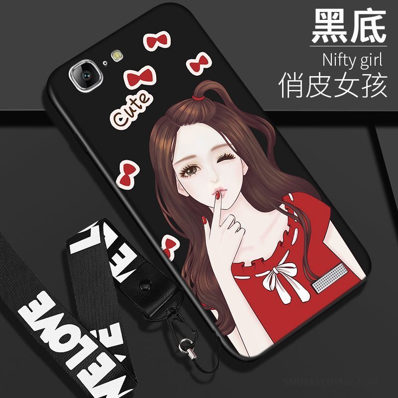 Etui Huawei Ascend G7 Silikone Rød Af Personlighed, Cover Huawei Ascend G7 Beskyttelse Anti-fald Telefon