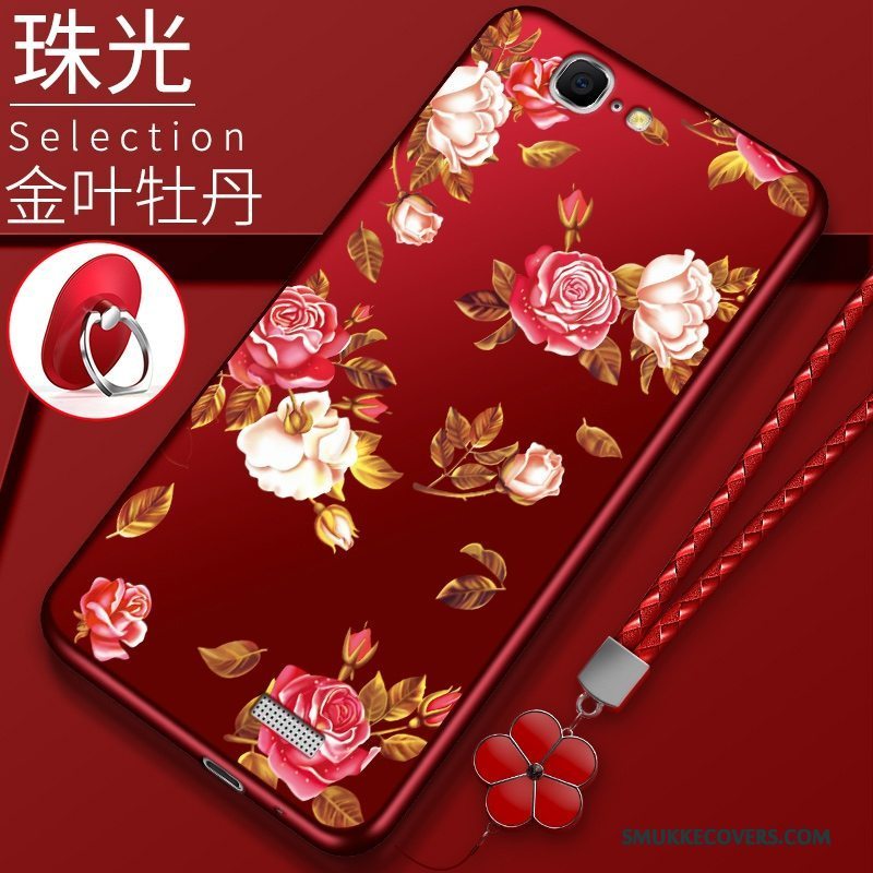 Etui Huawei Ascend G7 Silikone Rød Tynd, Cover Huawei Ascend G7 Kreativ Ny Af Personlighed