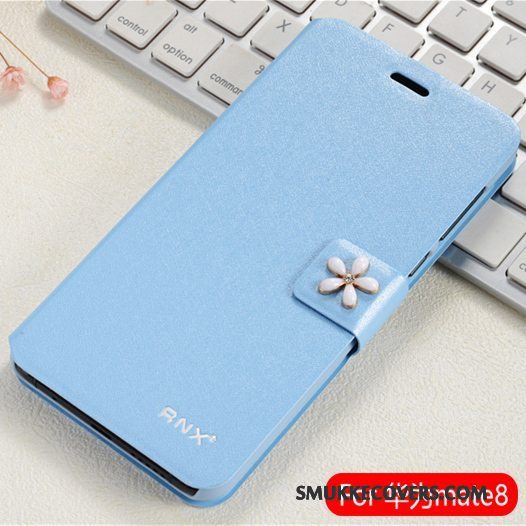 Etui Huawei Ascend Mate 7 Beskyttelse Cyan Telefon, Cover Huawei Ascend Mate 7 Læder Anti-fald