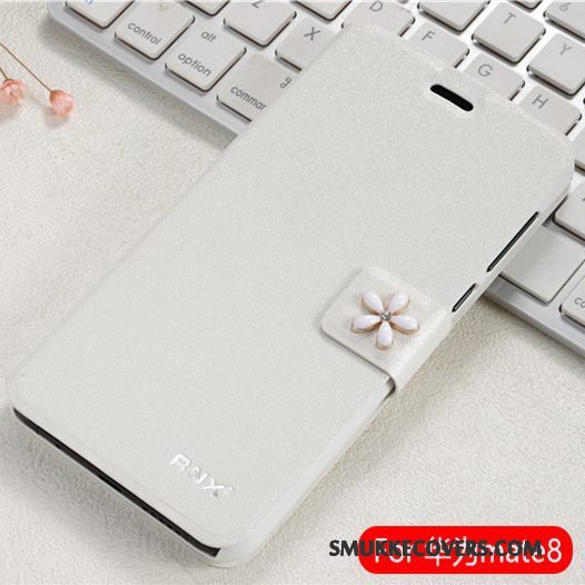 Etui Huawei Ascend Mate 7 Beskyttelse Cyan Telefon, Cover Huawei Ascend Mate 7 Læder Anti-fald