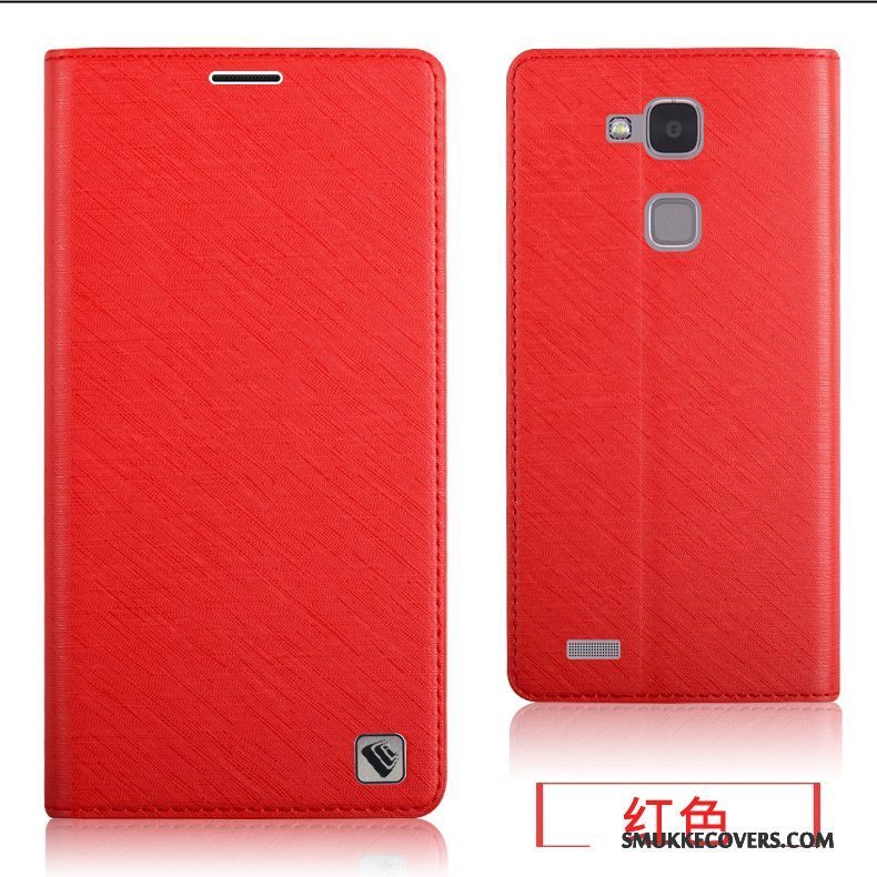 Etui Huawei Ascend Mate 7 Beskyttelse Telefongrå, Cover Huawei Ascend Mate 7 Tasker