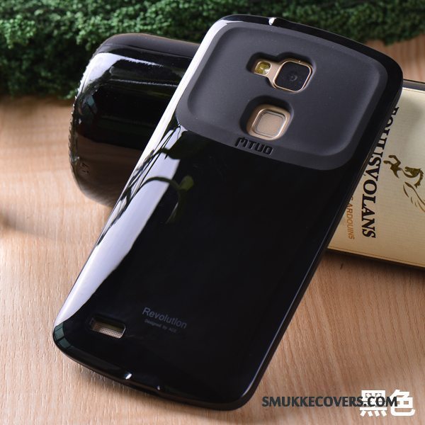 Etui Huawei Ascend Mate 7 Blød Lyserød Anti-fald, Cover Huawei Ascend Mate 7 Beskyttelse Tynd Grøn