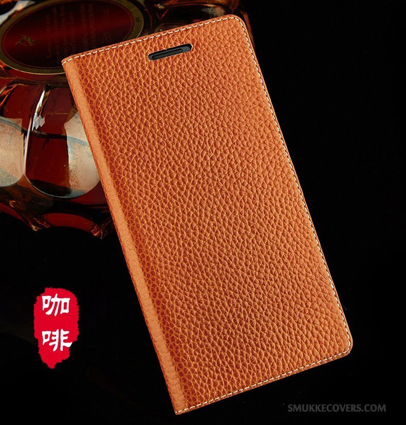 Etui Huawei Ascend Mate 7 Folio Af Personlighed Anti-fald, Cover Huawei Ascend Mate 7 Beskyttelse Gul Telefon