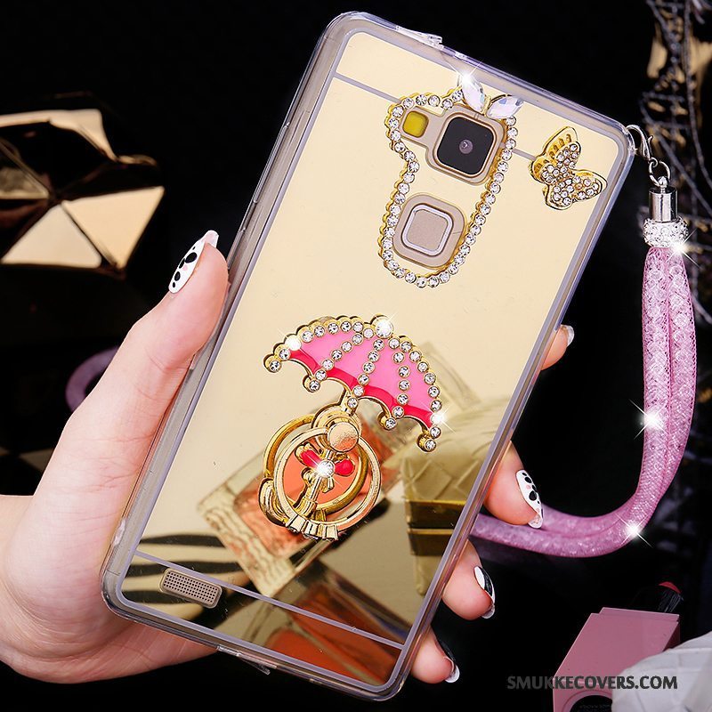 Etui Huawei Ascend Mate 7 Kreativ Af Personlighed Telefon, Cover Huawei Ascend Mate 7 Strass Trend Ny