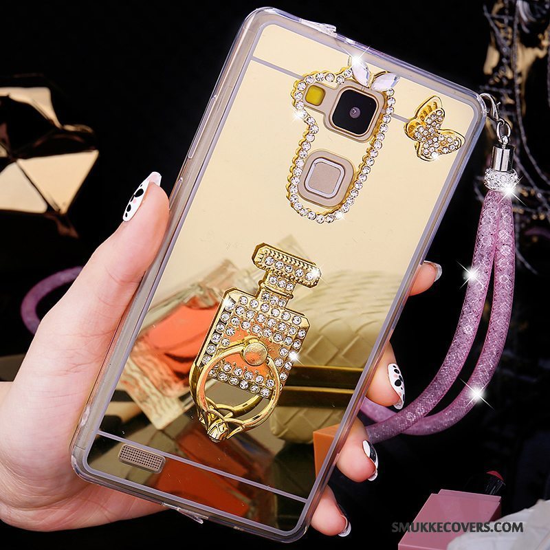 Etui Huawei Ascend Mate 7 Kreativ Af Personlighed Telefon, Cover Huawei Ascend Mate 7 Strass Trend Ny