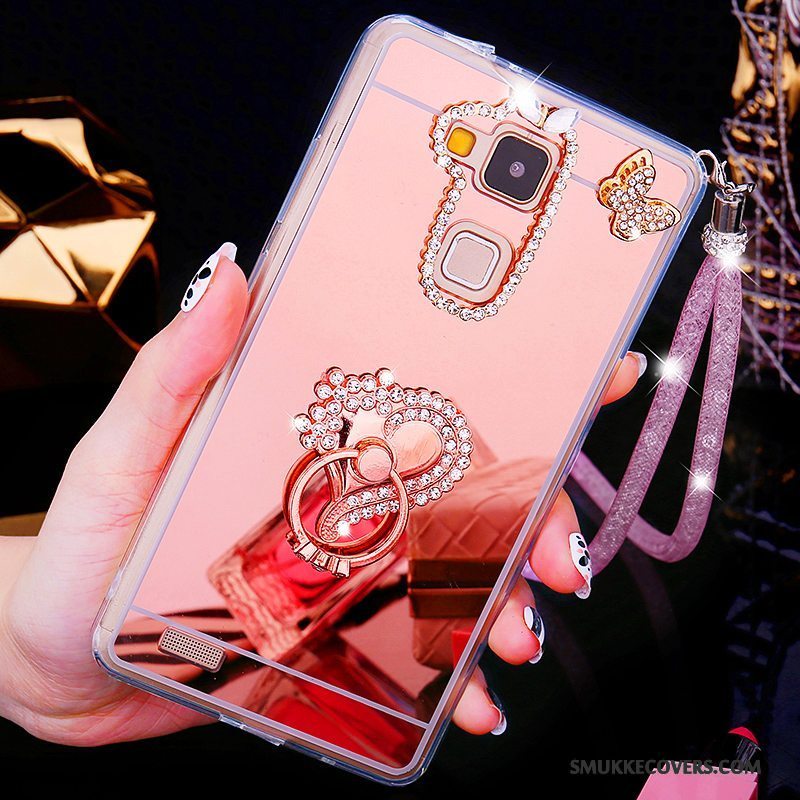 Etui Huawei Ascend Mate 7 Kreativ Af Personlighed Telefon, Cover Huawei Ascend Mate 7 Strass Trend Ny