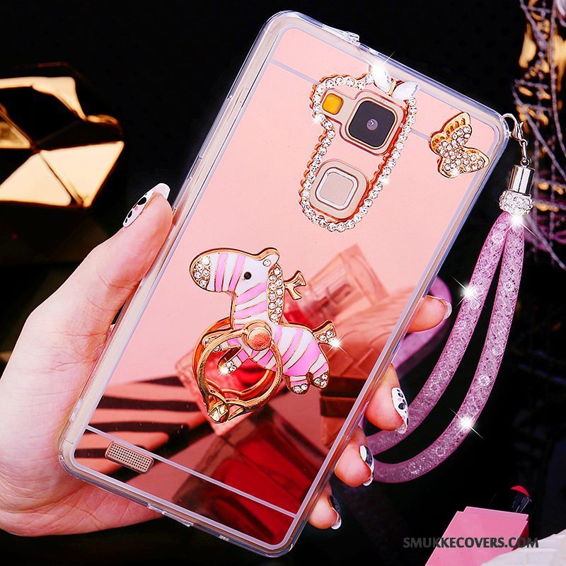 Etui Huawei Ascend Mate 7 Kreativ Af Personlighed Telefon, Cover Huawei Ascend Mate 7 Strass Trend Ny