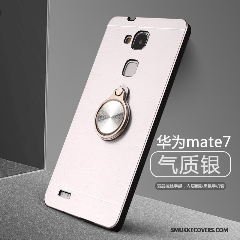 Etui Huawei Ascend Mate 7 Kreativ Trend Telefon, Cover Huawei Ascend Mate 7 Metal Hård Af Personlighed