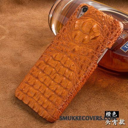 Etui Huawei Ascend Mate 7 Læder Krokodille Tilpas, Cover Huawei Ascend Mate 7 Luksus Hård Telefon