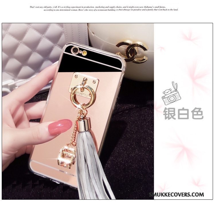 Etui Huawei Ascend Mate 7 Strass Spejl Tassel, Cover Huawei Ascend Mate 7 Beskyttelse Trend Ny