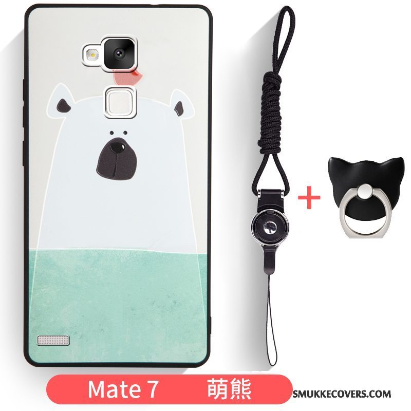 Etui Huawei Ascend Mate 7 Tasker Trend Anti-fald, Cover Huawei Ascend Mate 7 Kreativ Telefonsmuk