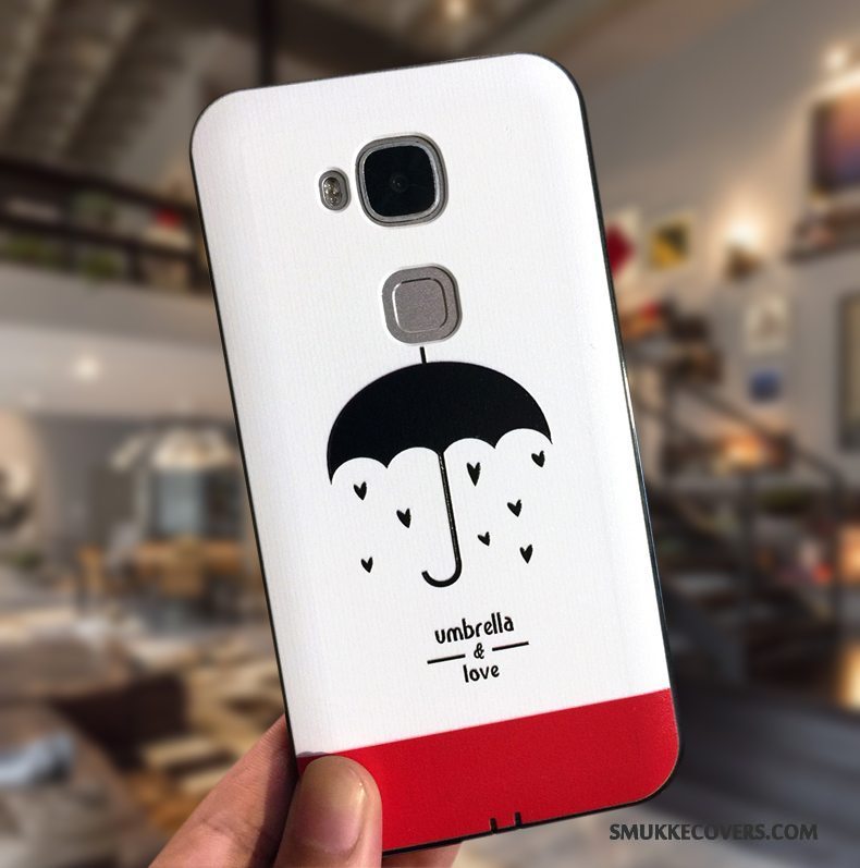 Etui Huawei G7 Plus Beskyttelse Hård Trend, Cover Huawei G7 Plus Cartoon Hængende Ornamenter Telefon