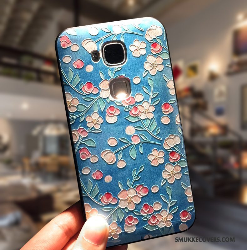 Etui Huawei G7 Plus Beskyttelse Hård Trend, Cover Huawei G7 Plus Cartoon Hængende Ornamenter Telefon