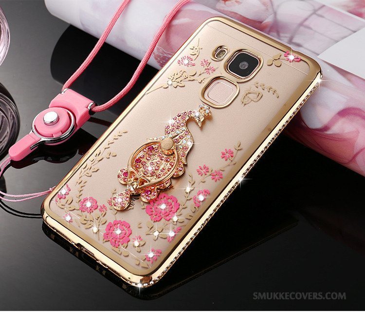 Etui Huawei G7 Plus Beskyttelse Telefonguld, Cover Huawei G7 Plus Blød