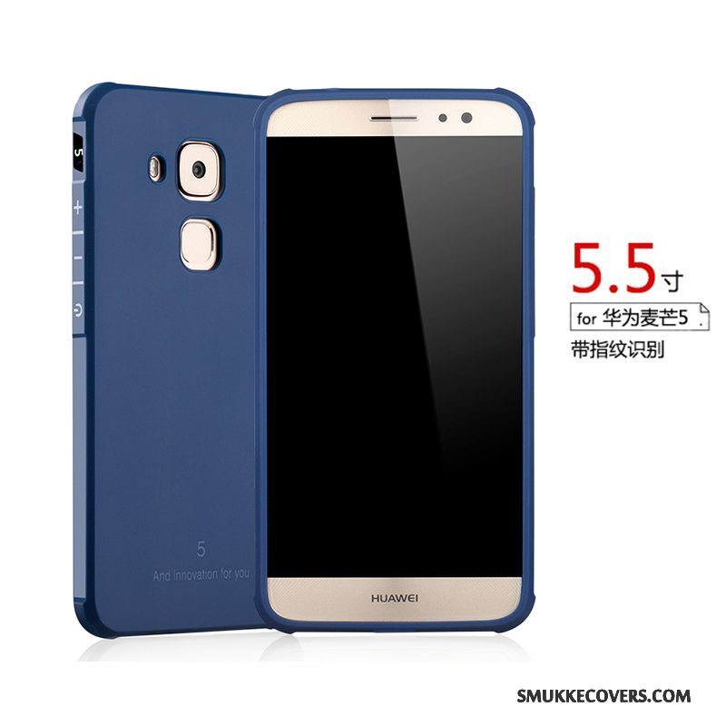 Etui Huawei G7 Plus Blød Lyse Trend, Cover Huawei G7 Plus Silikone Grå Telefon