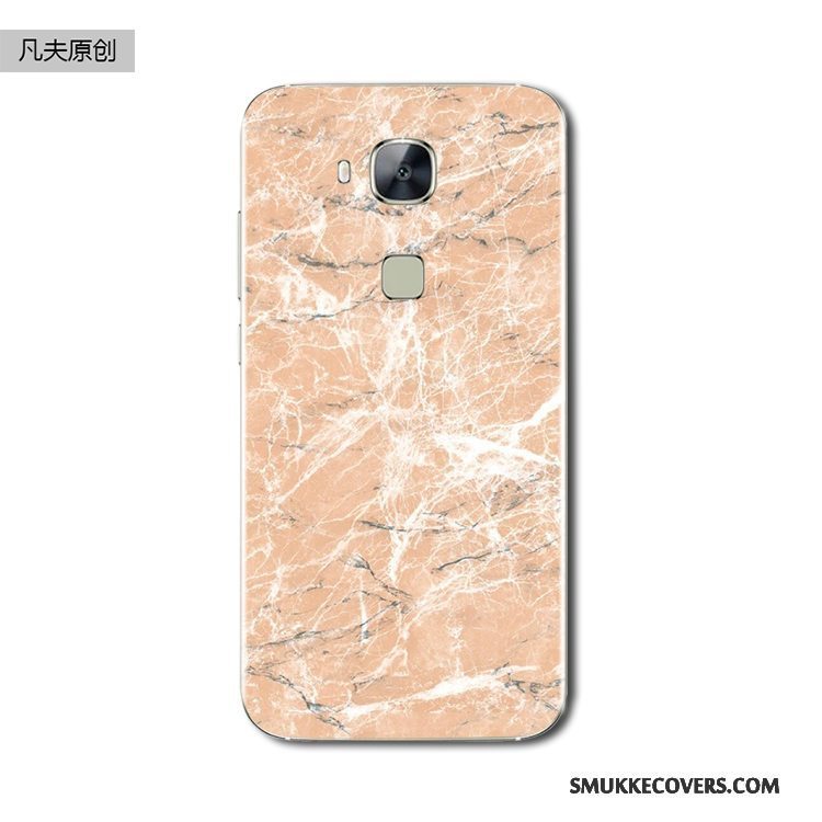 Etui Huawei G7 Plus Blød Smukke Mønster, Cover Huawei G7 Plus Beskyttelse Grøn Stor