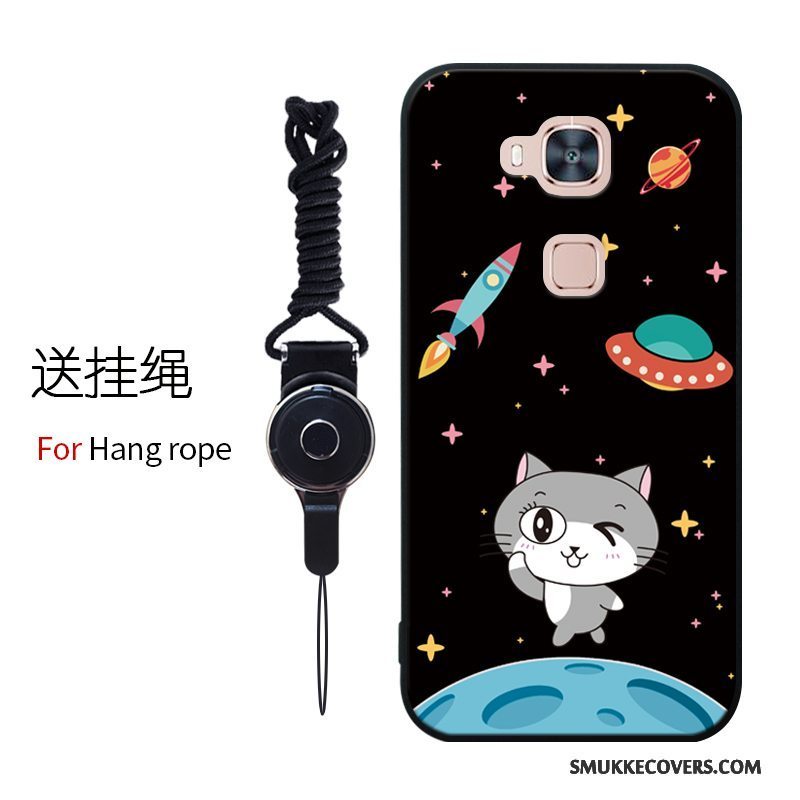 Etui Huawei G7 Plus Blød Telefonskærmbeskyttelse, Cover Huawei G7 Plus Kreativ Af Personlighed