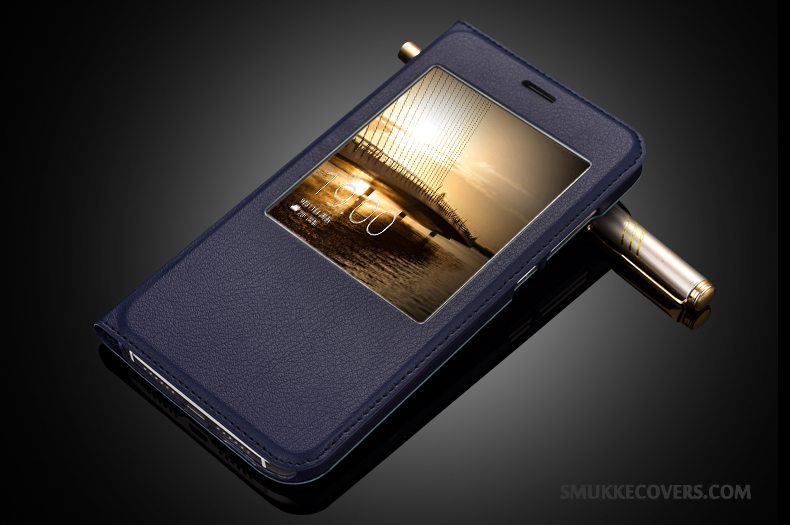 Etui Huawei G7 Plus Folio Telefonhærdning, Cover Huawei G7 Plus Farve Skærmbeskyttelse Vækstdvale