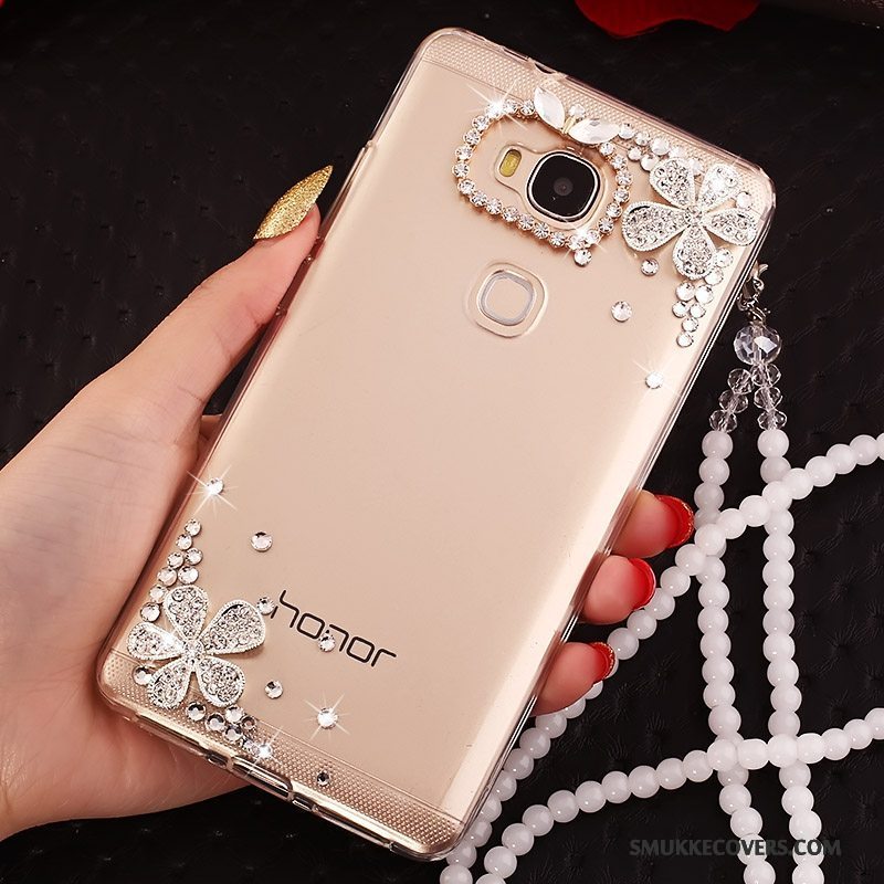 Etui Huawei G7 Plus Kreativ Hængende Ornamenter Telefon, Cover Huawei G7 Plus Beskyttelse Hvid Af Personlighed