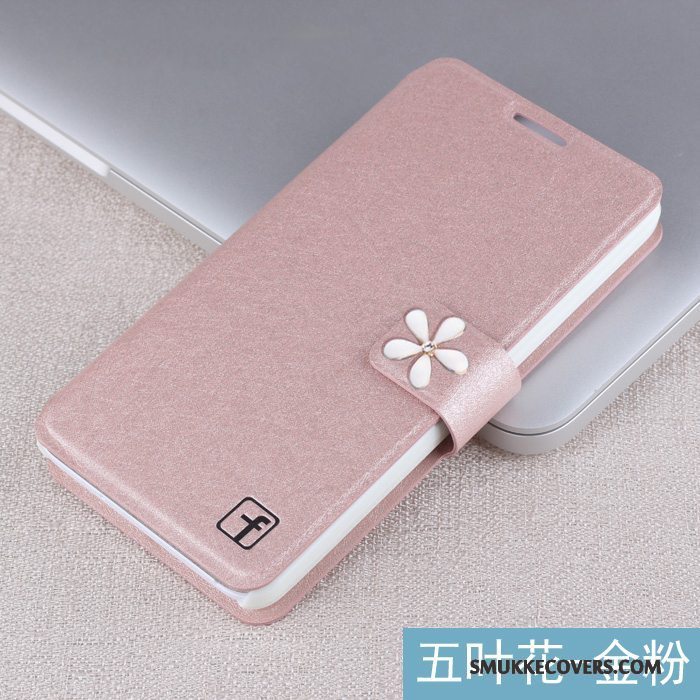 Etui Huawei G7 Plus Læder Hvid Telefon, Cover Huawei G7 Plus Folio