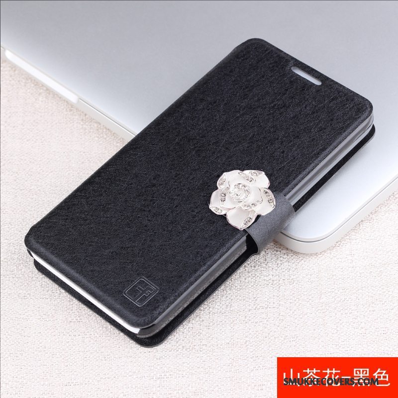 Etui Huawei G7 Plus Læder Hvid Telefon, Cover Huawei G7 Plus Folio