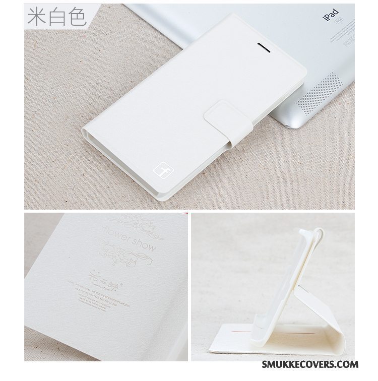 Etui Huawei G7 Plus Læder Telefonlyserød, Cover Huawei G7 Plus Folio