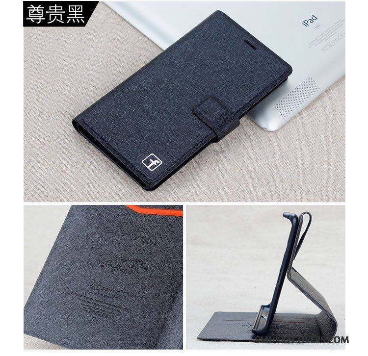 Etui Huawei G7 Plus Læder Telefonlyserød, Cover Huawei G7 Plus Folio