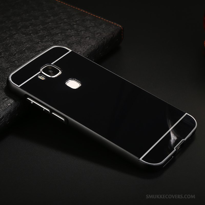 Etui Huawei G7 Plus Metal Anti-fald Hård, Cover Huawei G7 Plus Beskyttelse Telefonguld