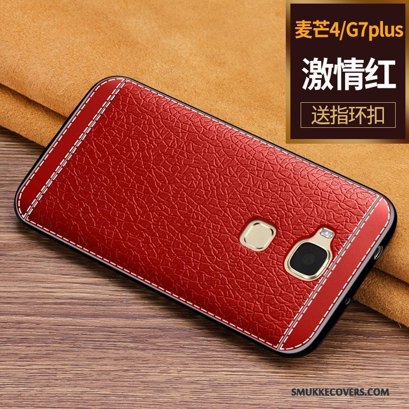 Etui Huawei G7 Plus Silikone Anti-fald Telefon, Cover Huawei G7 Plus Beskyttelse