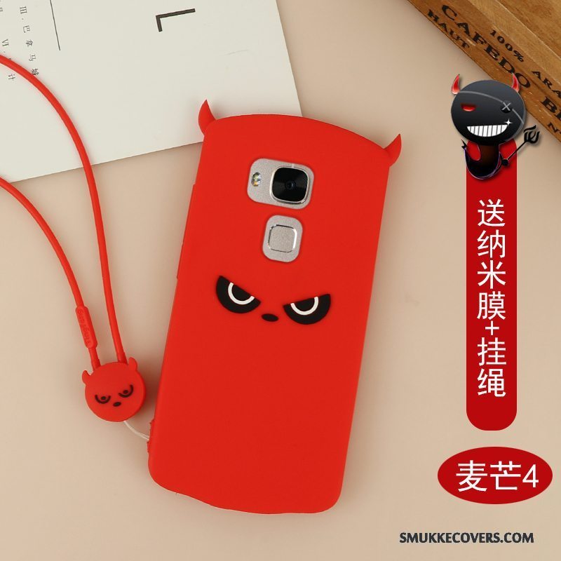 Etui Huawei G7 Plus Tasker Lyseblå Anti-fald, Cover Huawei G7 Plus Cartoon Telefonaf Personlighed