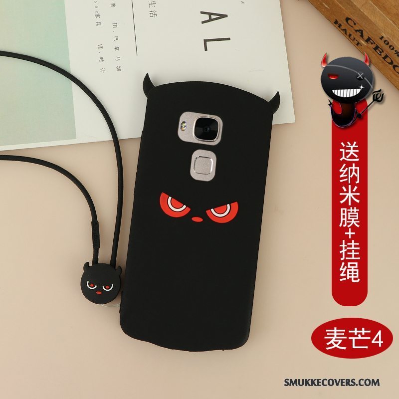 Etui Huawei G7 Plus Tasker Lyseblå Anti-fald, Cover Huawei G7 Plus Cartoon Telefonaf Personlighed