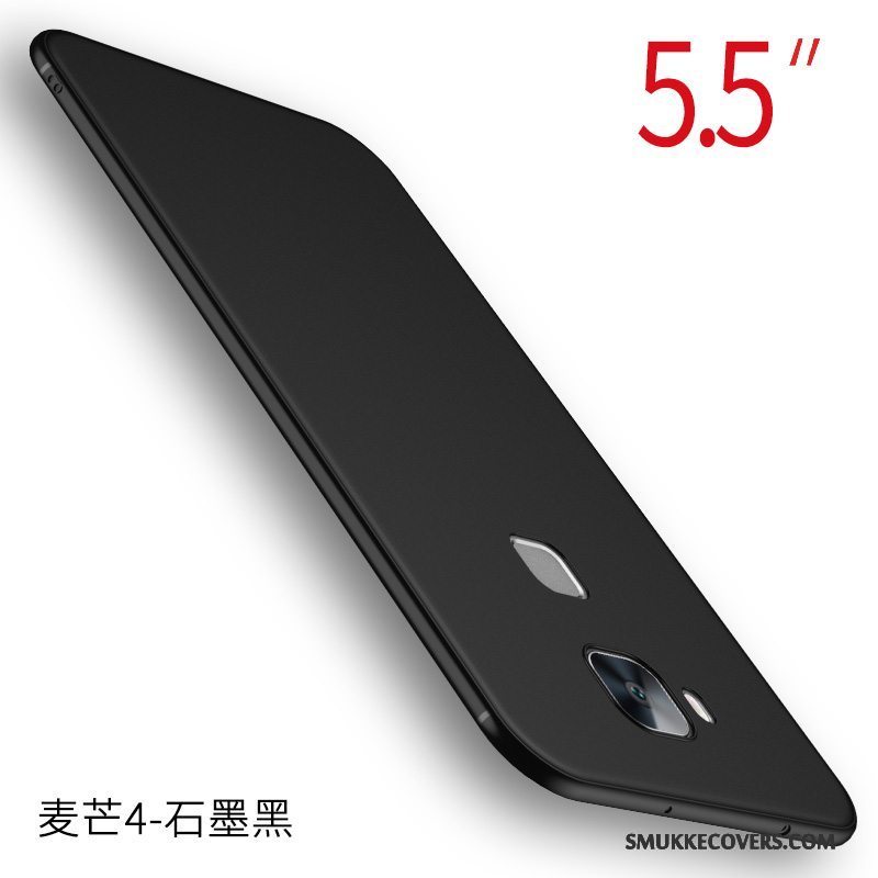 Etui Huawei G7 Plus Tasker Telefonanti-fald, Cover Huawei G7 Plus Blød Rød
