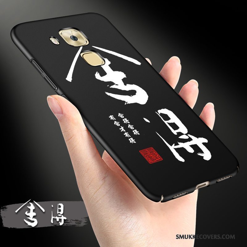 Etui Huawei G7 Plus Tasker Telefonsort, Cover Huawei G7 Plus Beskyttelse Trend Anti-fald