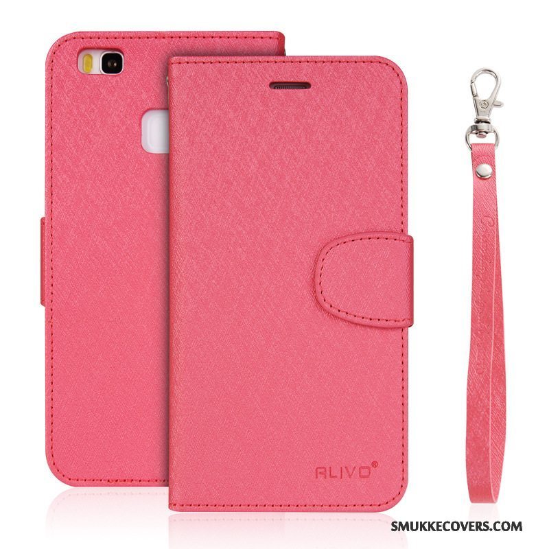 Etui Huawei G9 Lite Beskyttelse Lyserød Ungdom, Cover Huawei G9 Lite Folio Telefon