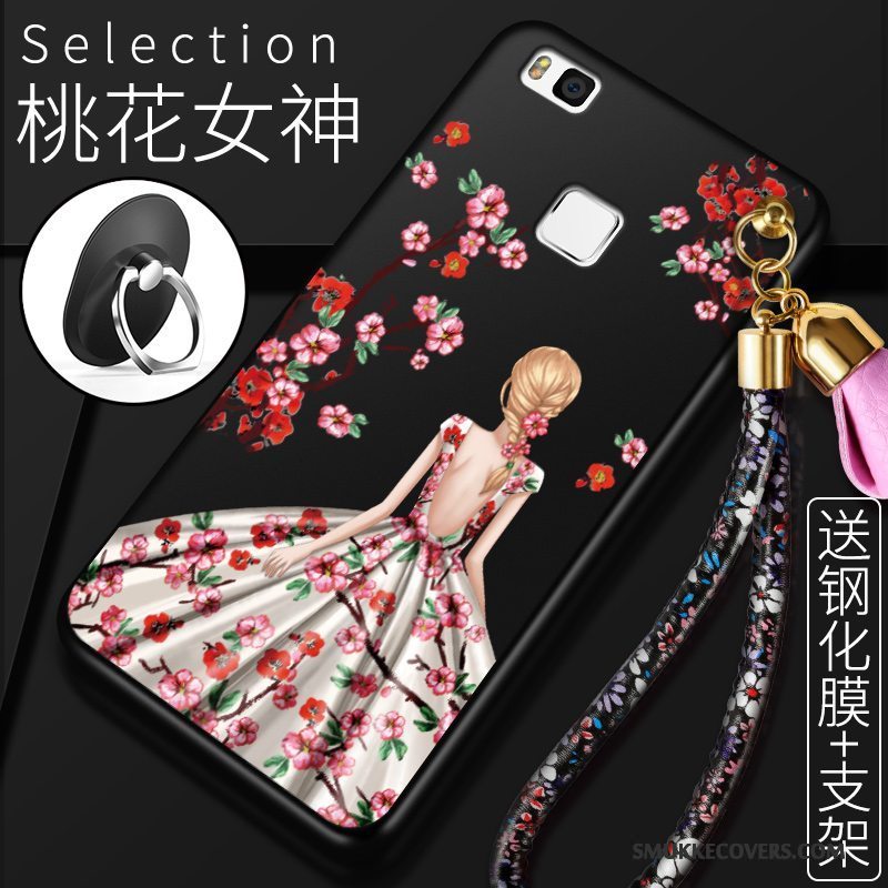 Etui Huawei G9 Lite Beskyttelse Telefonrød, Cover Huawei G9 Lite Tasker Ungdom Anti-fald