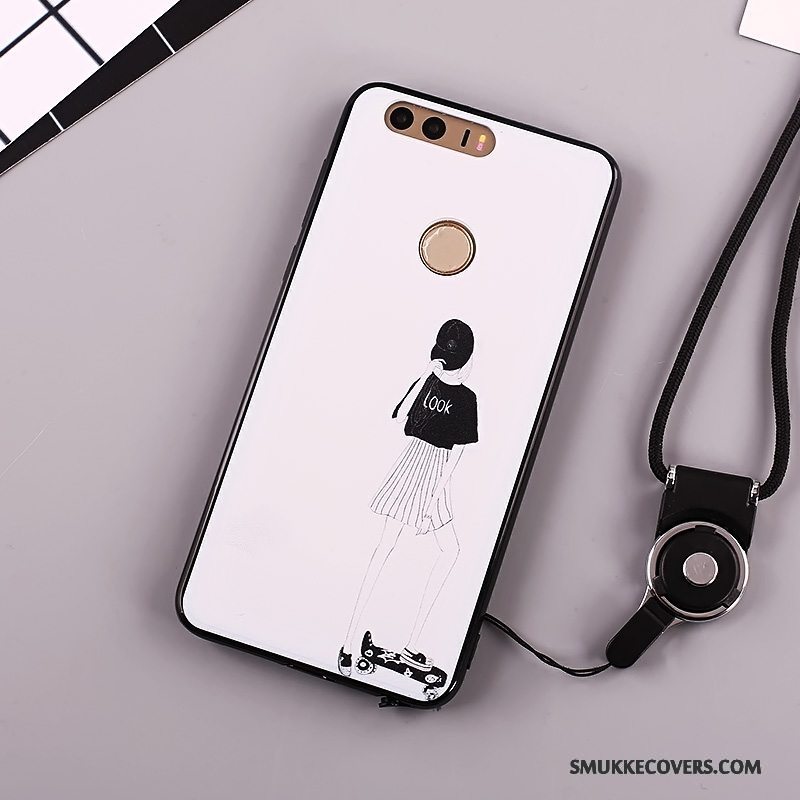 Etui Huawei G9 Lite Beskyttelse Ungdom Telefon, Cover Huawei G9 Lite Kreativ Sort Anti-fald