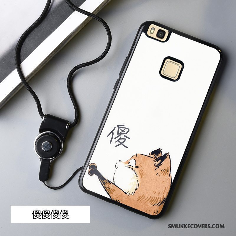 Etui Huawei G9 Lite Cartoon Af Personlighed Ungdom, Cover Huawei G9 Lite Silikone Sort Telefon