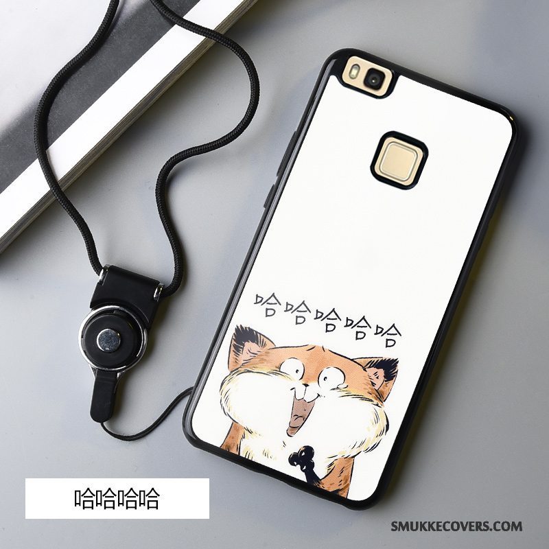 Etui Huawei G9 Lite Cartoon Af Personlighed Ungdom, Cover Huawei G9 Lite Silikone Sort Telefon