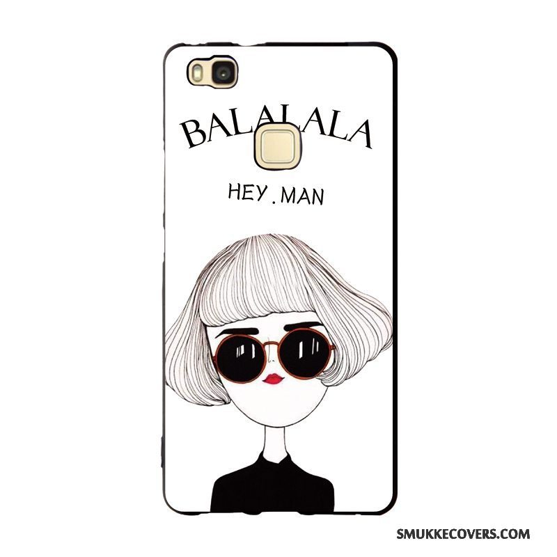 Etui Huawei G9 Lite Cartoon Ungdom Sort, Cover Huawei G9 Lite Beskyttelse Telefon