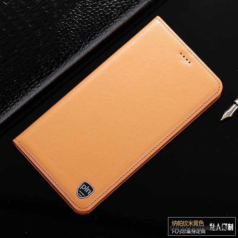 Etui Huawei G9 Lite Folio Ungdom Telefon, Cover Huawei G9 Lite Læder Gul