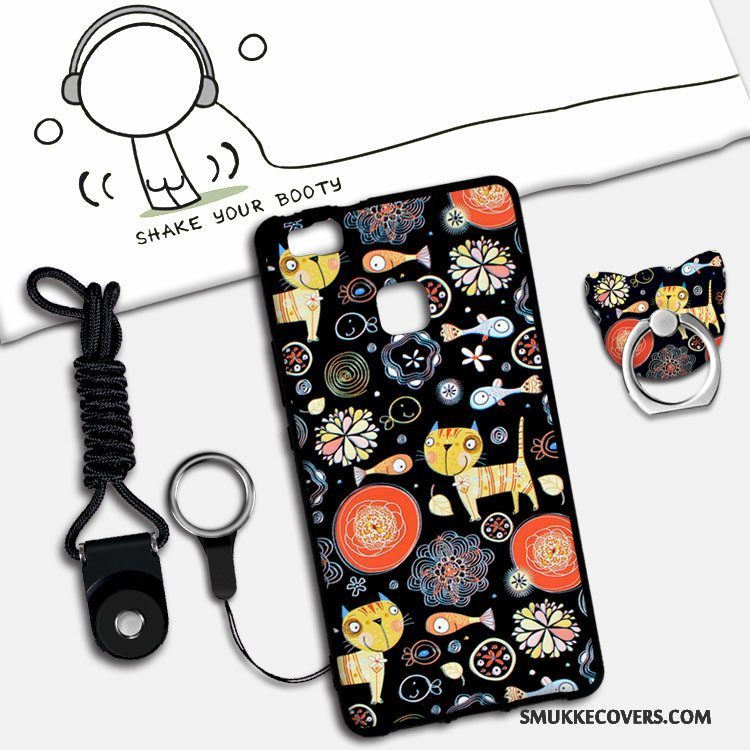 Etui Huawei G9 Lite Support Hængende Ornamenter Telefon, Cover Huawei G9 Lite Cartoon Anti-fald Ungdom