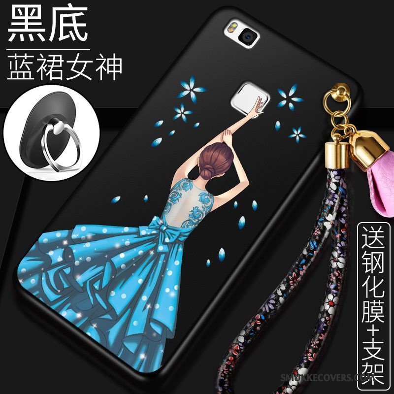 Etui Huawei G9 Lite Tasker Ungdom Trend, Cover Huawei G9 Lite Kreativ Telefonnubuck